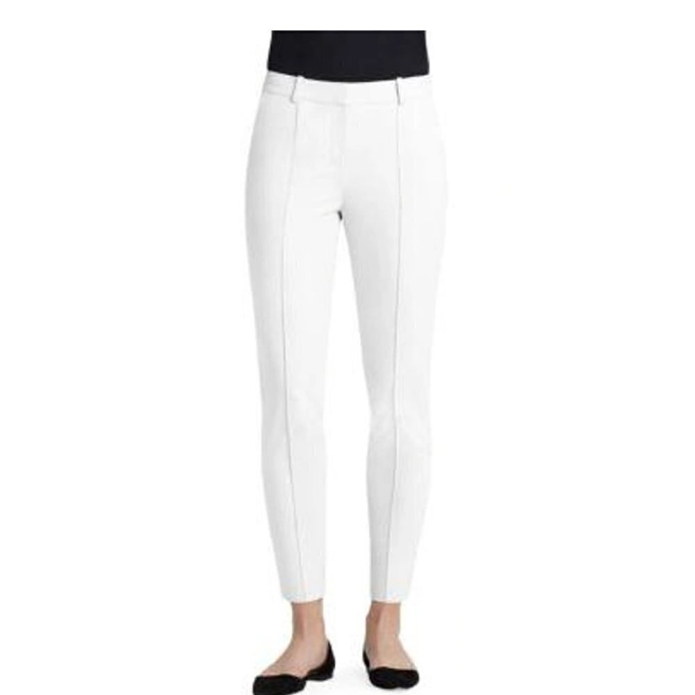 Lafayette 148 New York Seamed Skinny Ankle Pants